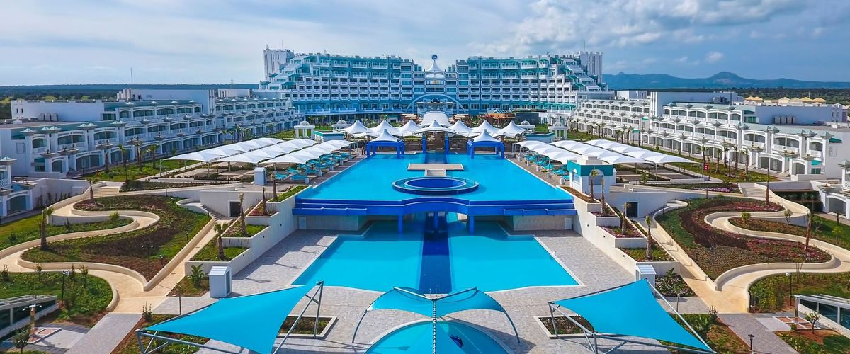 teren hotelu, basen