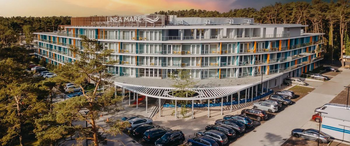 obiekt, teren hotelu