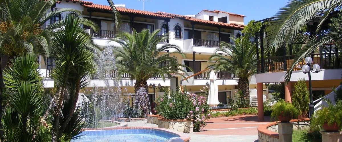 teren hotelu, obiekt