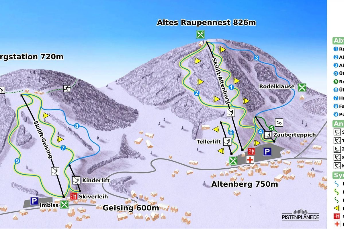 wyciągi narciarskie, góry