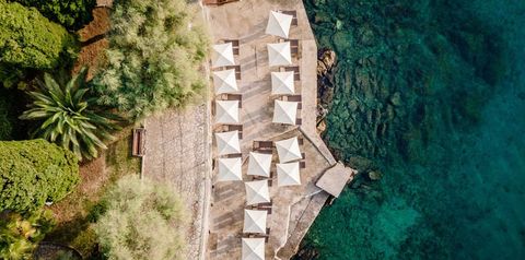 teren hotelu, plaża