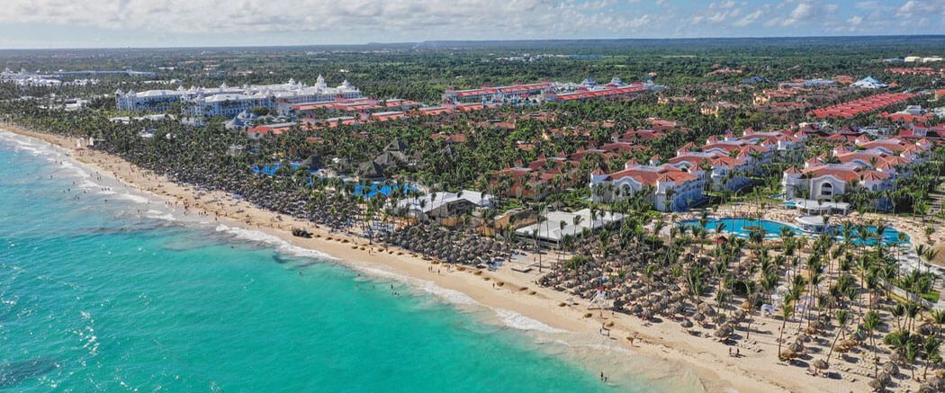 teren hotelu, plaża