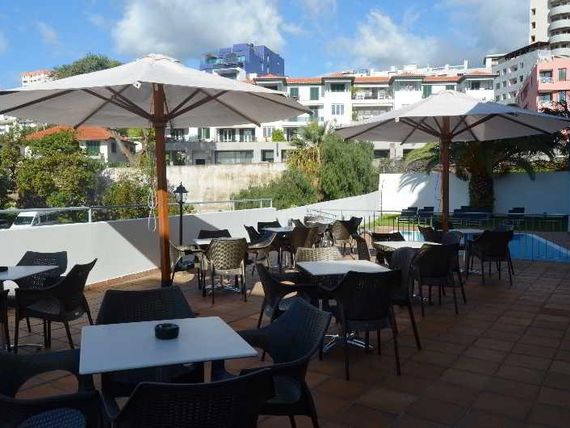 teren hotelu, balkon / taras