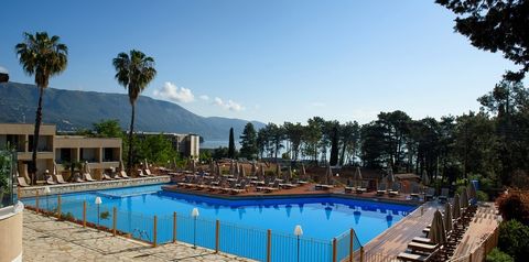 teren hotelu, basen