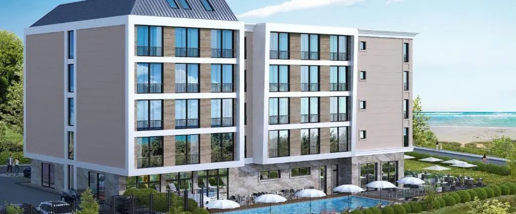 obiekt, basen, plaża