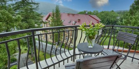 teren hotelu, balkon / taras