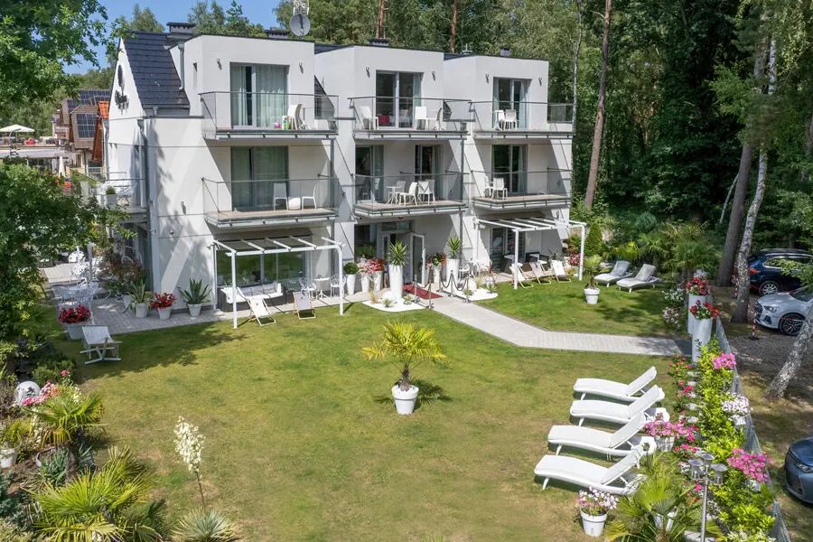 obiekt, teren hotelu, balkon / taras