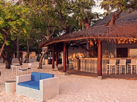 obiekt, teren hotelu, plaża