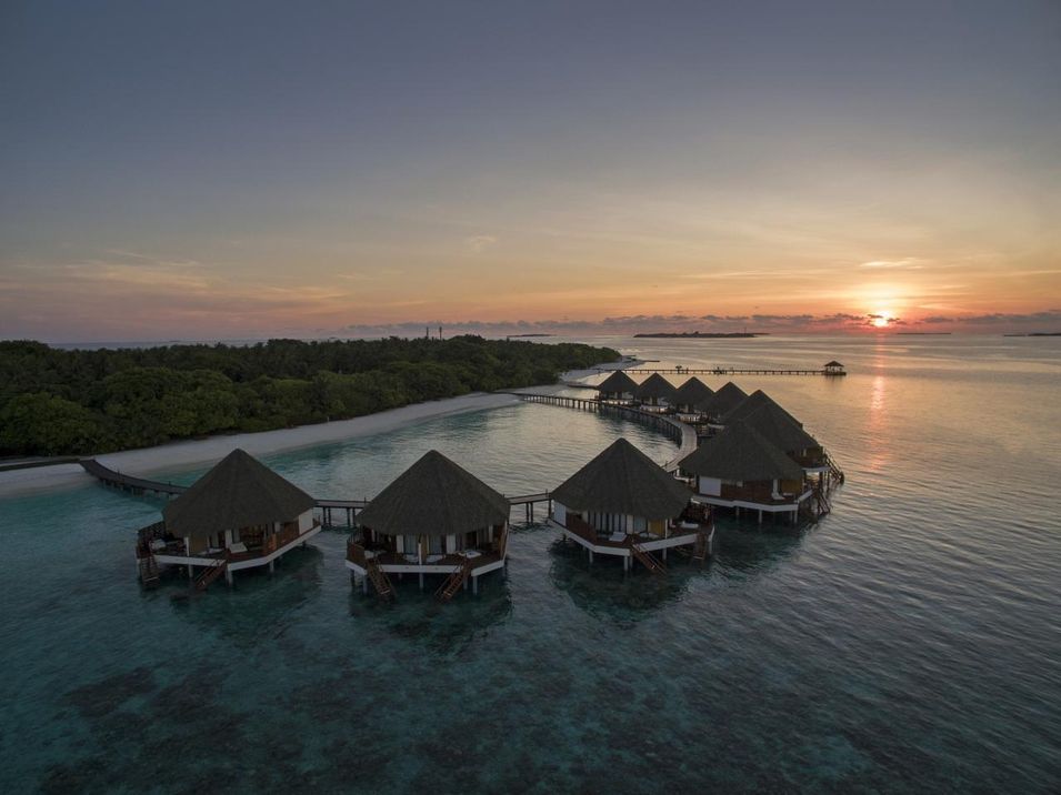 bungalowy, teren hotelu