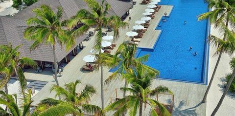 teren hotelu, basen, restauracja