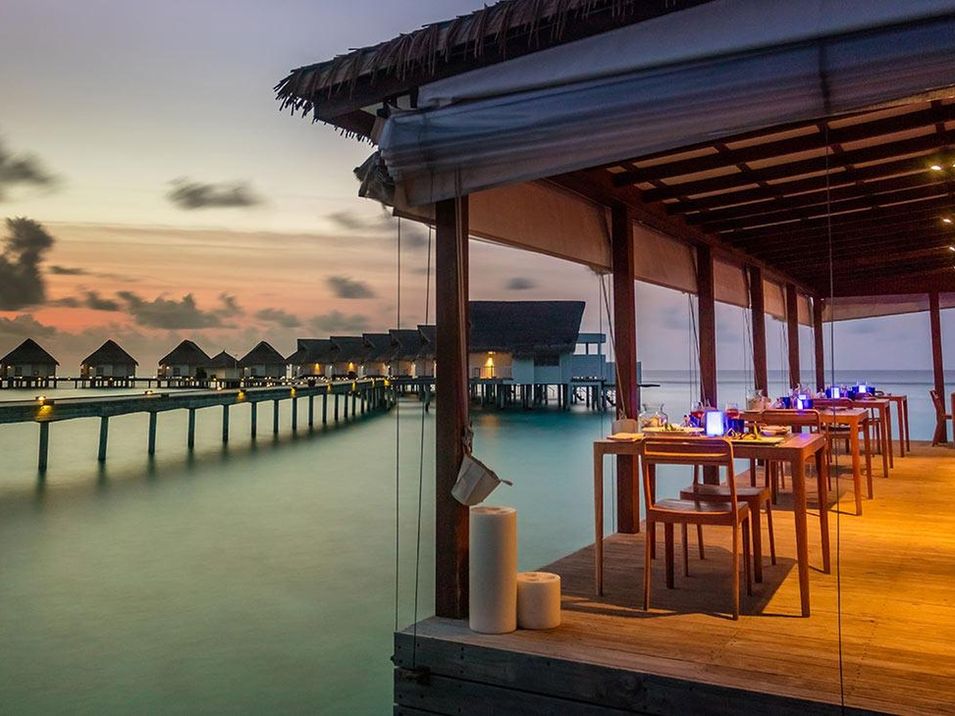 teren hotelu, restauracja