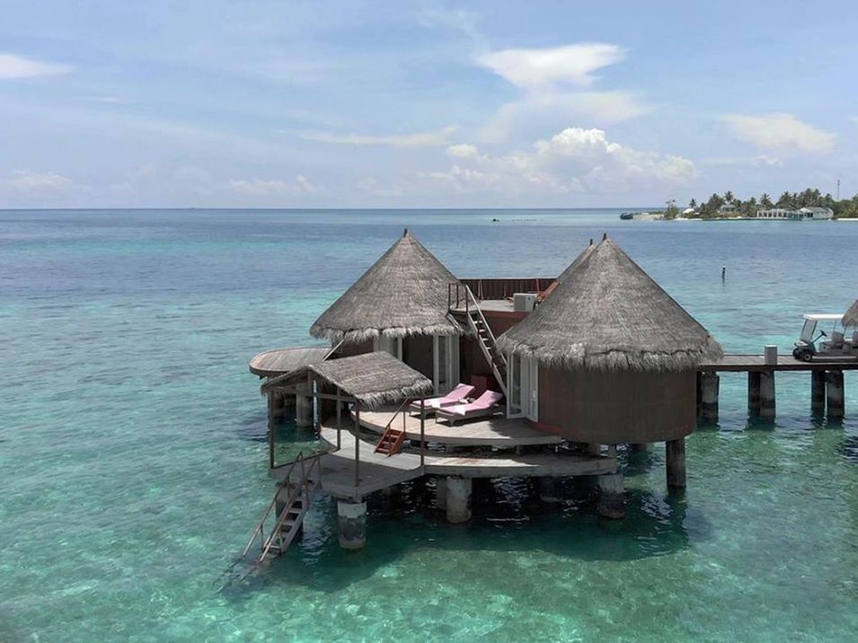 bungalowy, teren hotelu