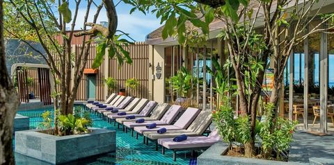 teren hotelu, basen