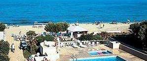 teren hotelu, basen, plaża