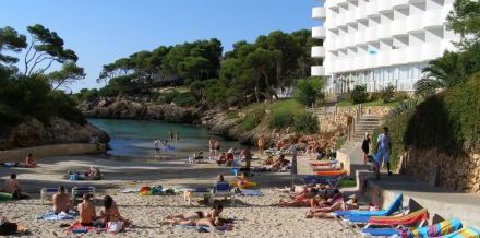 obiekt, teren hotelu, plaża