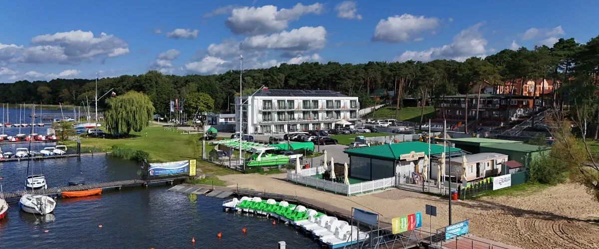 obiekt, teren hotelu, plaża