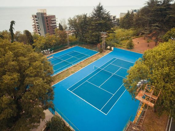 sport i rekreacja, korty tenisowe