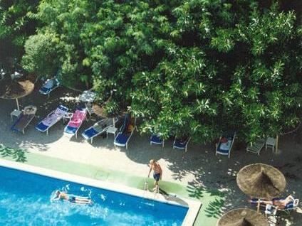 teren hotelu, basen