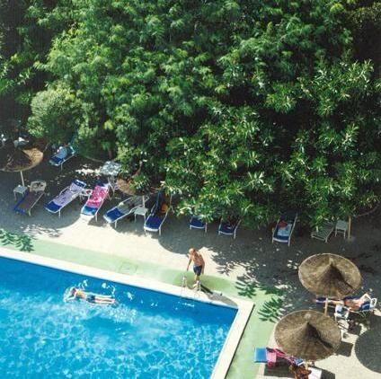 teren hotelu, basen