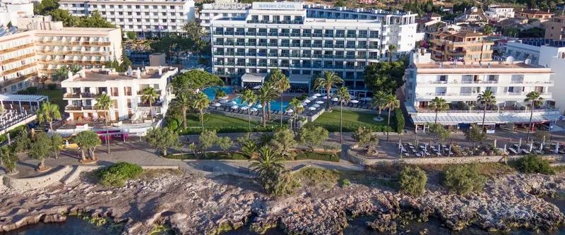 obiekt, teren hotelu, plaża