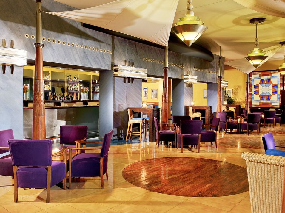 teren hotelu, drink bar
