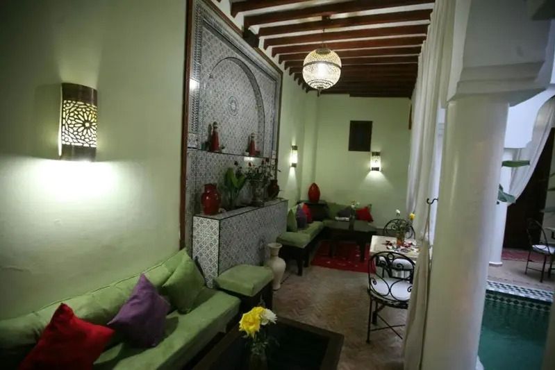 Riad Alida - teren hotelu