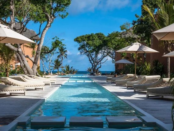 Medina Palms - ogród hotelowy i basen