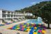 obiekt, teren hotelu, basen