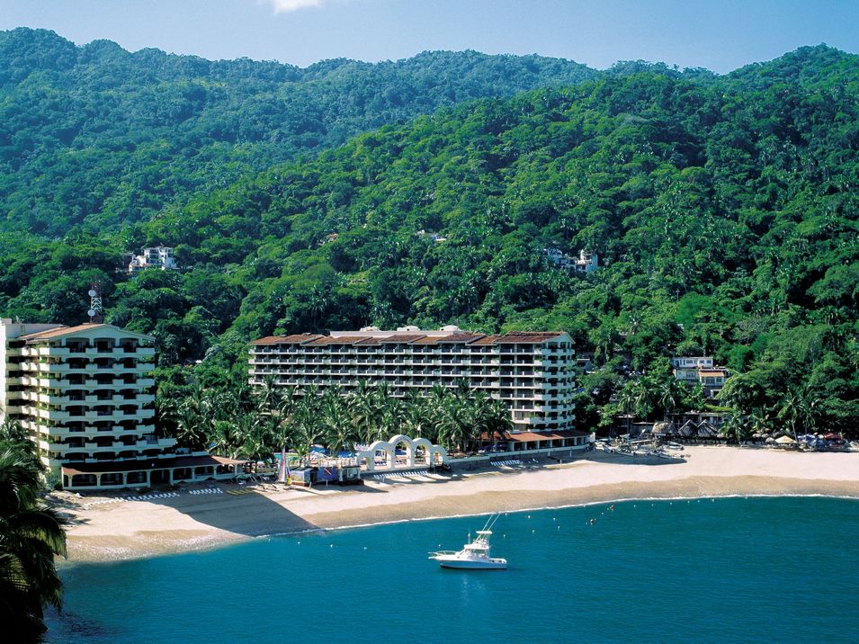 teren hotelu, plaża