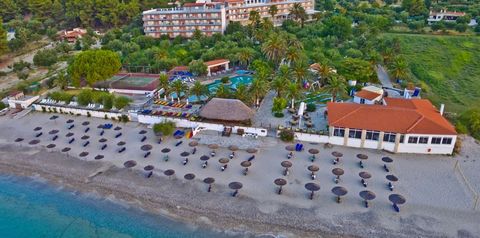 teren hotelu, plaża