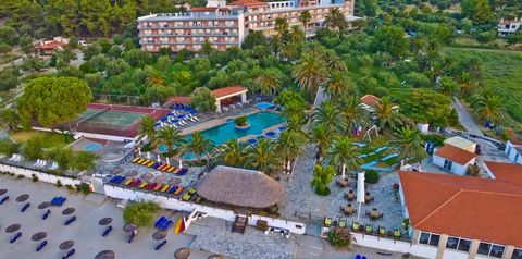 teren hotelu, plaża