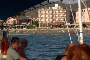 teren hotelu, plaża, obiekt