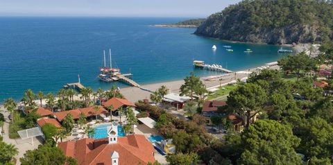 teren hotelu, basen, plaża