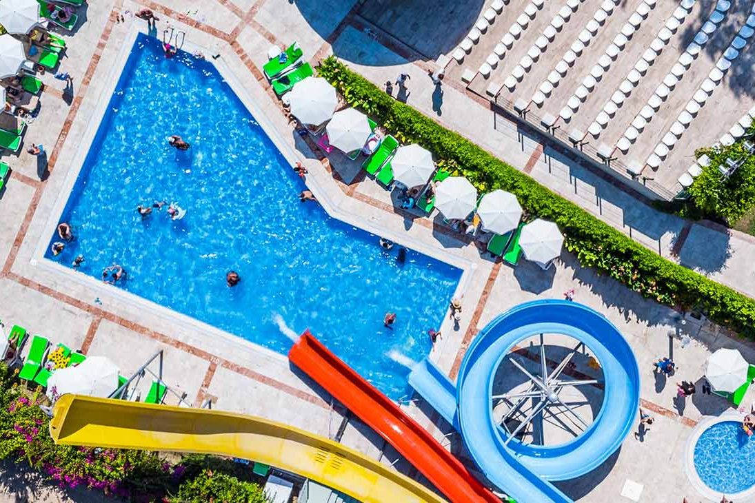 aquapark, zjeżdżalnia