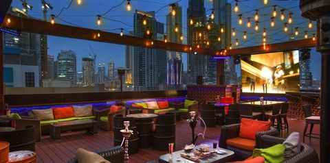 teren hotelu, drink bar