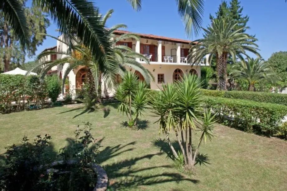 teren hotelu, obiekt