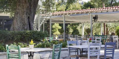 teren hotelu, restauracja