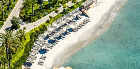 teren hotelu, plaża