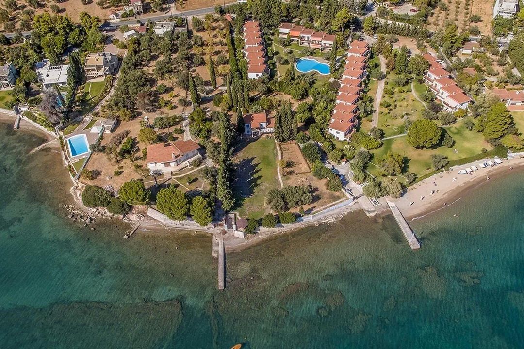 teren hotelu, plaża