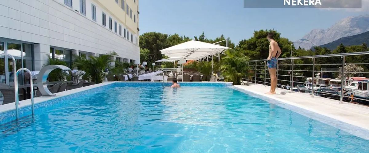 góry, obiekt, basen