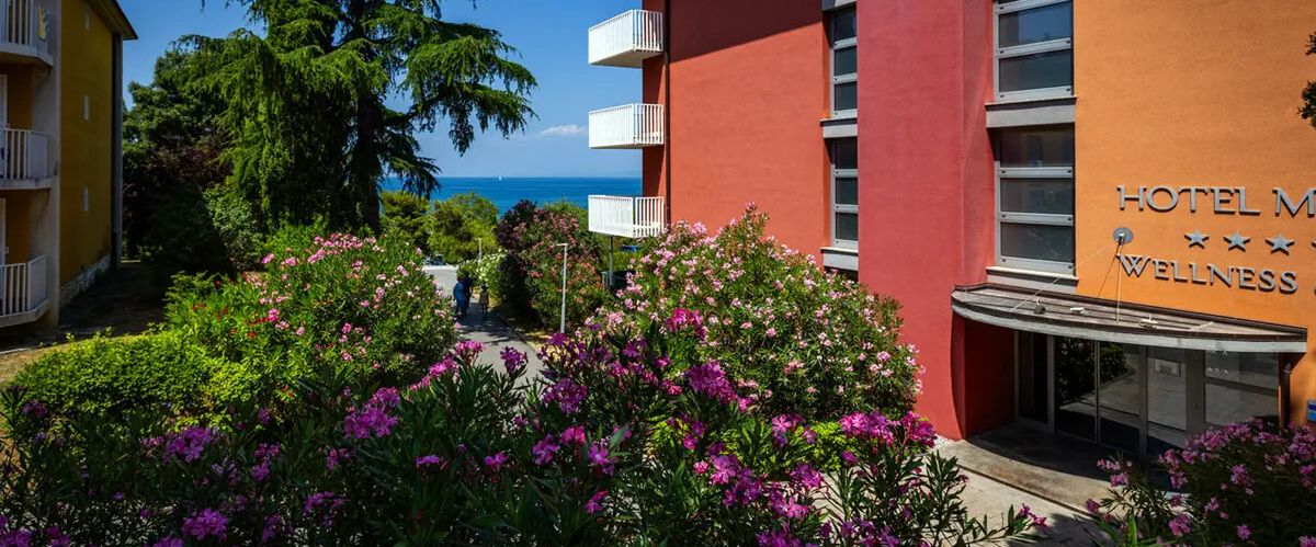 teren hotelu, obiekt