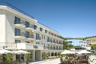 obiekt, teren hotelu, restauracja