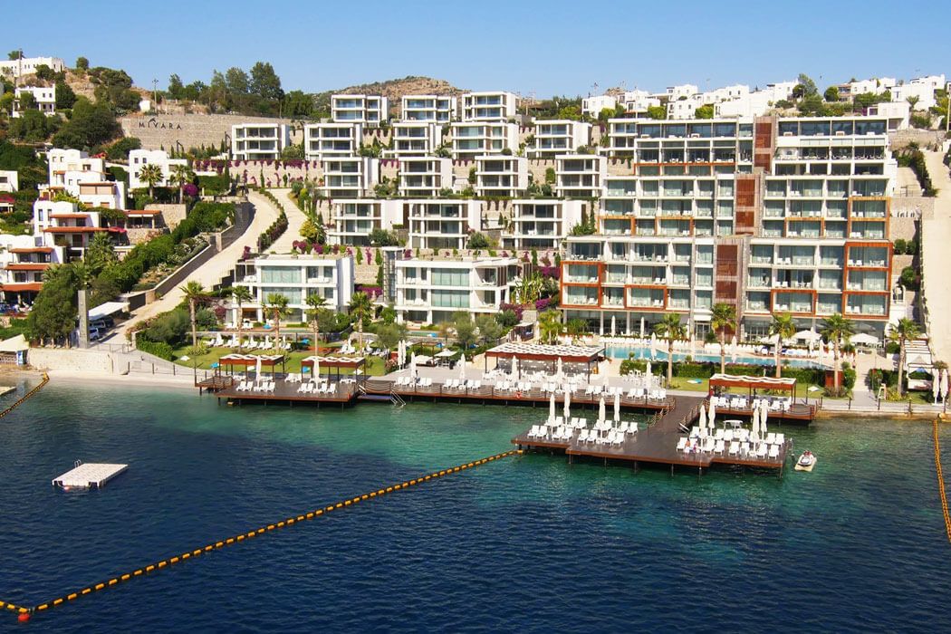 teren hotelu, plaża