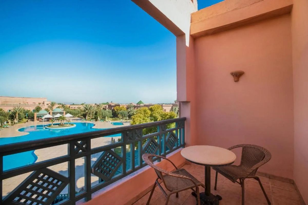 teren hotelu, balkon / taras, basen