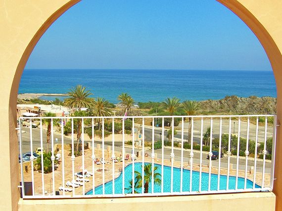 teren hotelu, balkon / taras