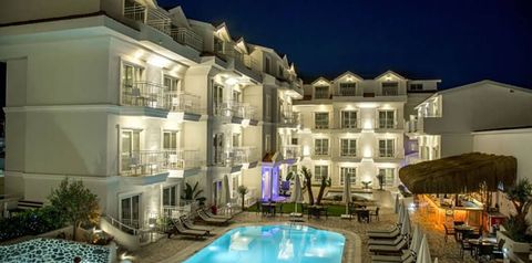 obiekt, teren hotelu, basen