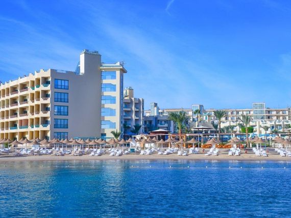 obiekt, teren hotelu, plaża