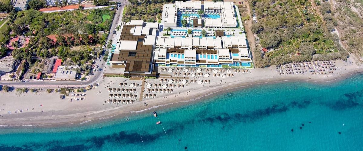 plaża, teren hotelu