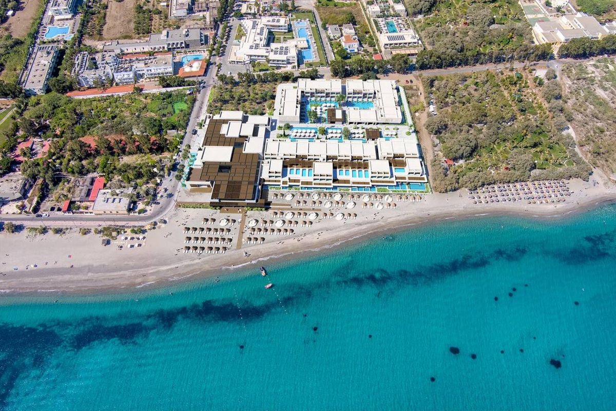plaża, teren hotelu