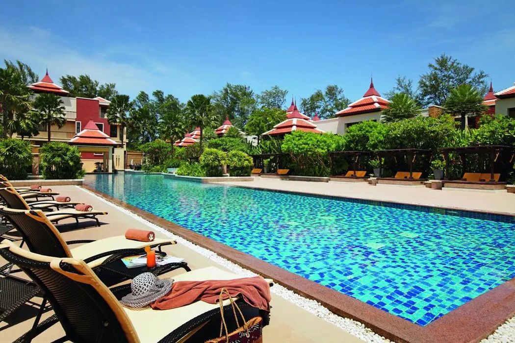 teren hotelu, basen